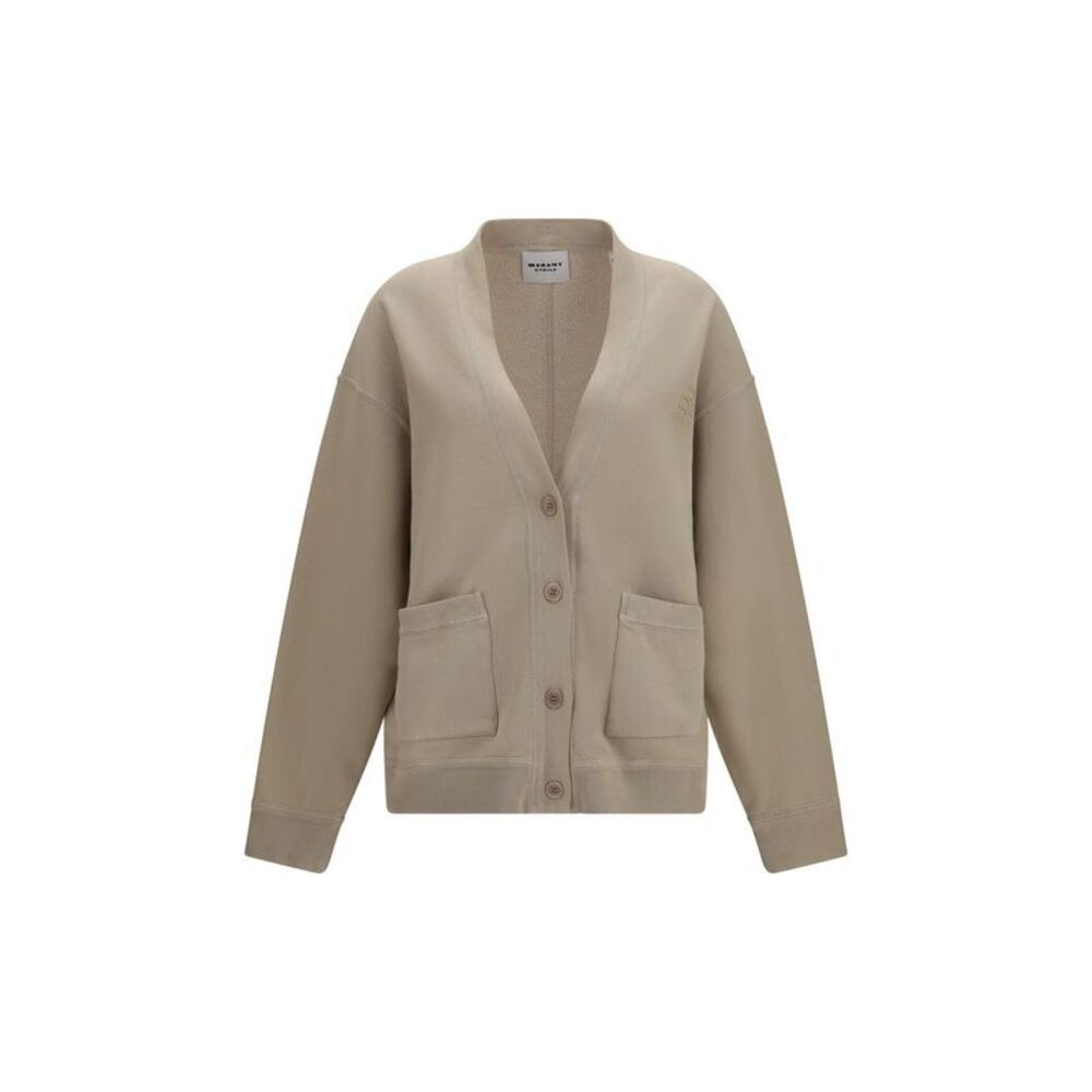 Isabel Marant Étoile Beige Cotton Women's Cardigan